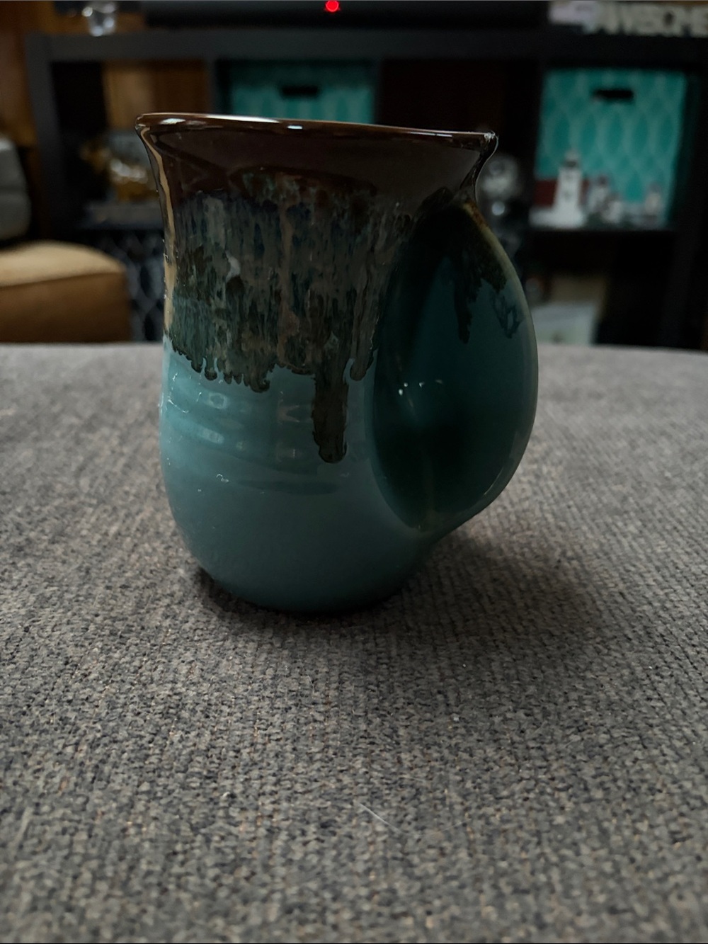 2019 Neher Art Pottery Handwarmer Ceramic Mug